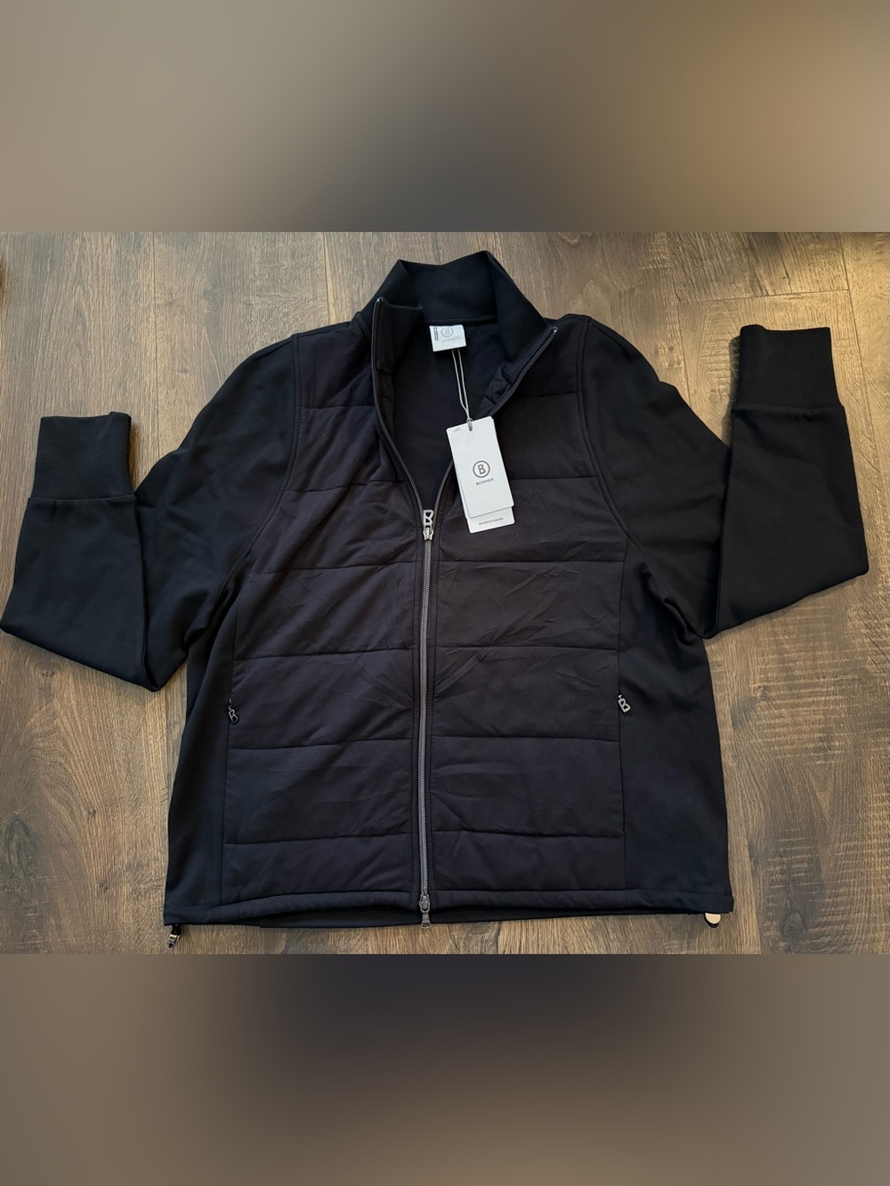 Bogner Aurora Paneled Jacket - Women’s L - Black - NWT